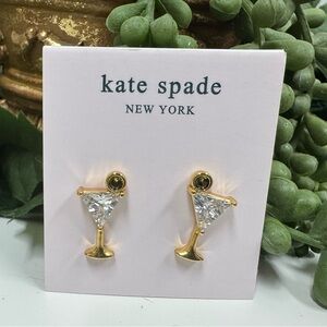Kate Spade Shaken Or Stirred Martini Studs
